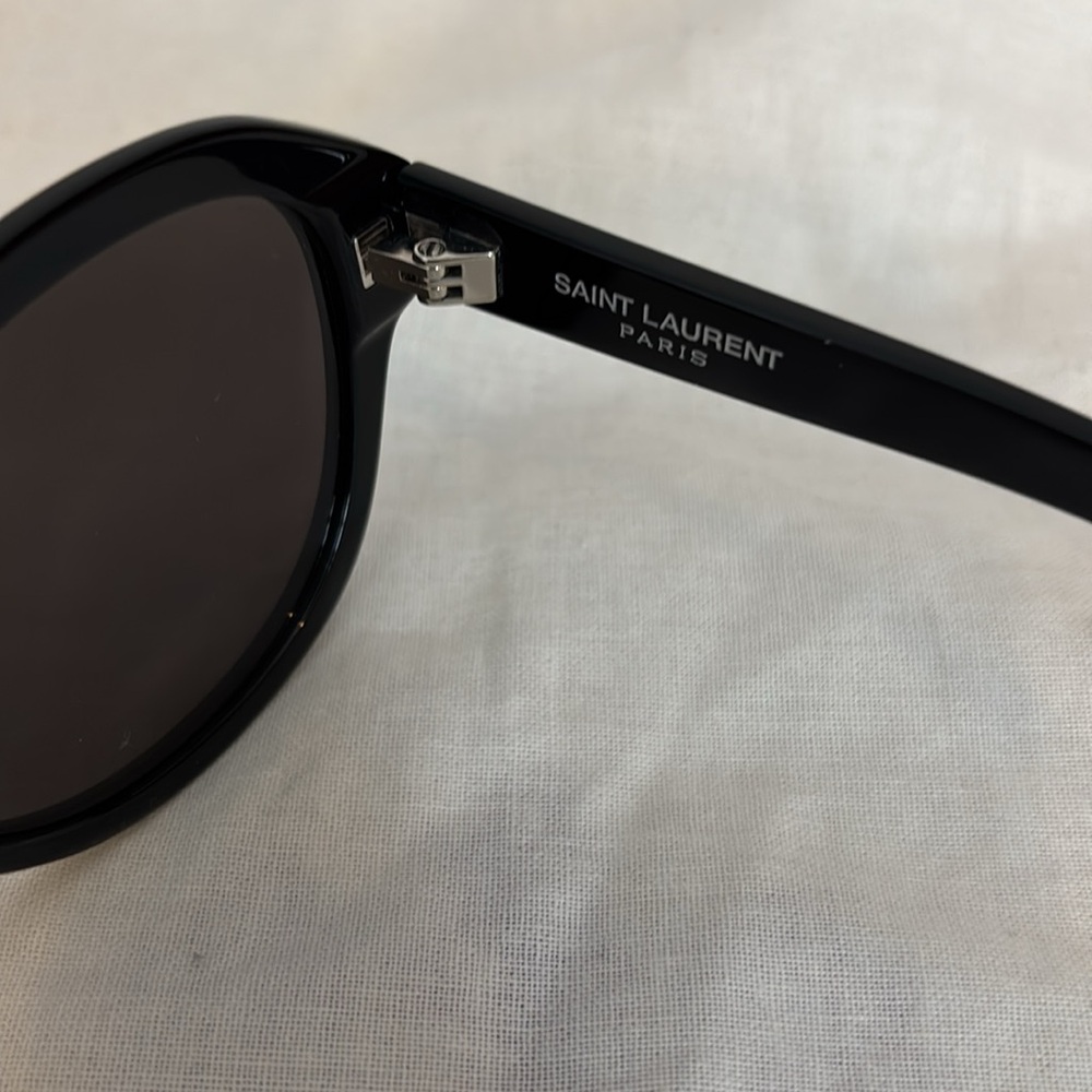 SAINT LAURENT (YSL) ROUND-FRAME ACETATE SUNGLASSES SL400-001 - Picture 7 of 9